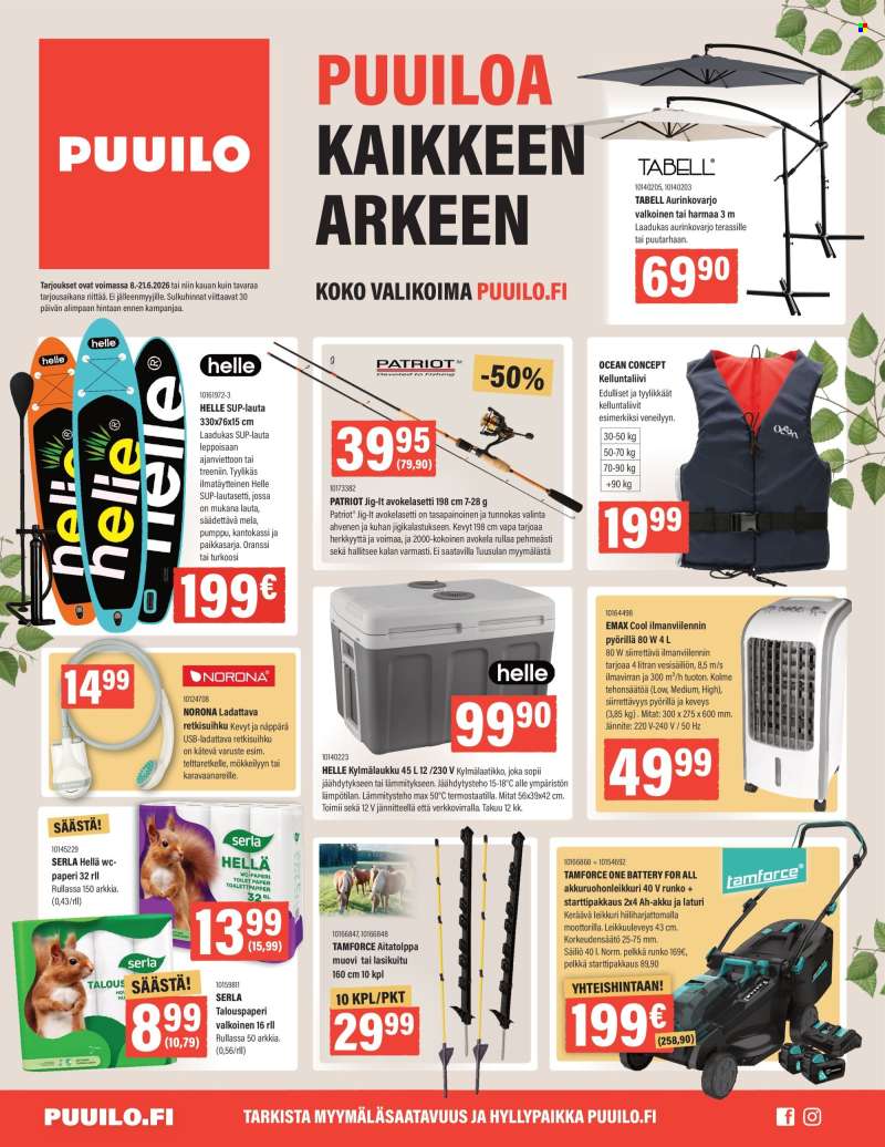 Puuilo tarjoukset  - 08.06.2026 - 21.06.2026.