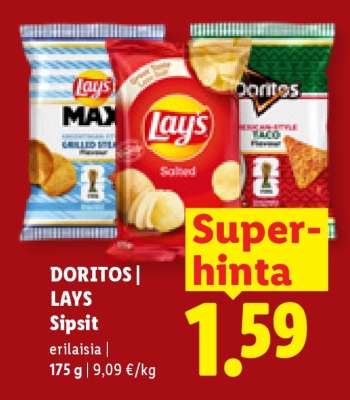 DORITOS | LAYS Sipsit