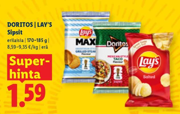 DORITOS | LAY'S Sipsit