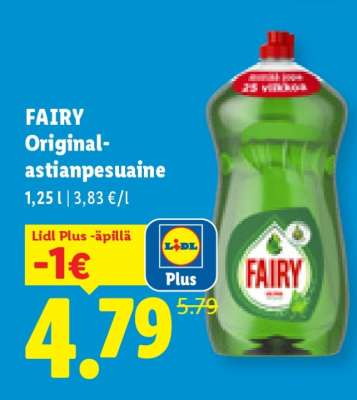 FAIRY Original-astianpesuaine