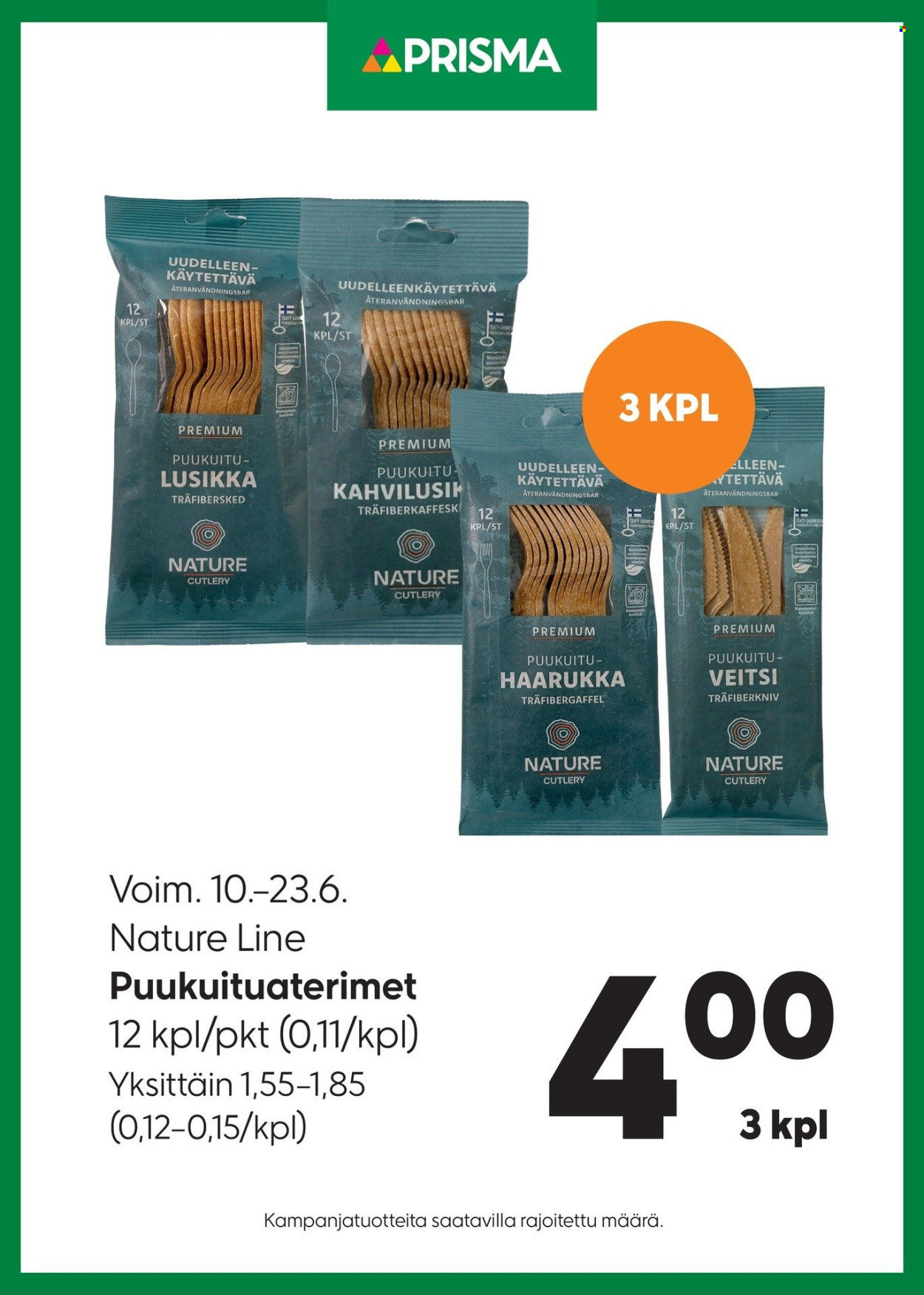 Prisma tarjoukset - 10.06.2026 - 23.06.2026. Sivu 1