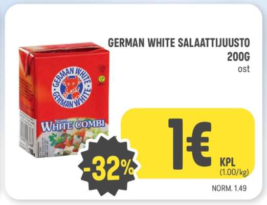 GERMAN WHITE SALAATTIJUUSTO
