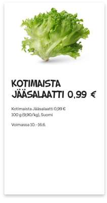 Kotimaista Jääsalaatti