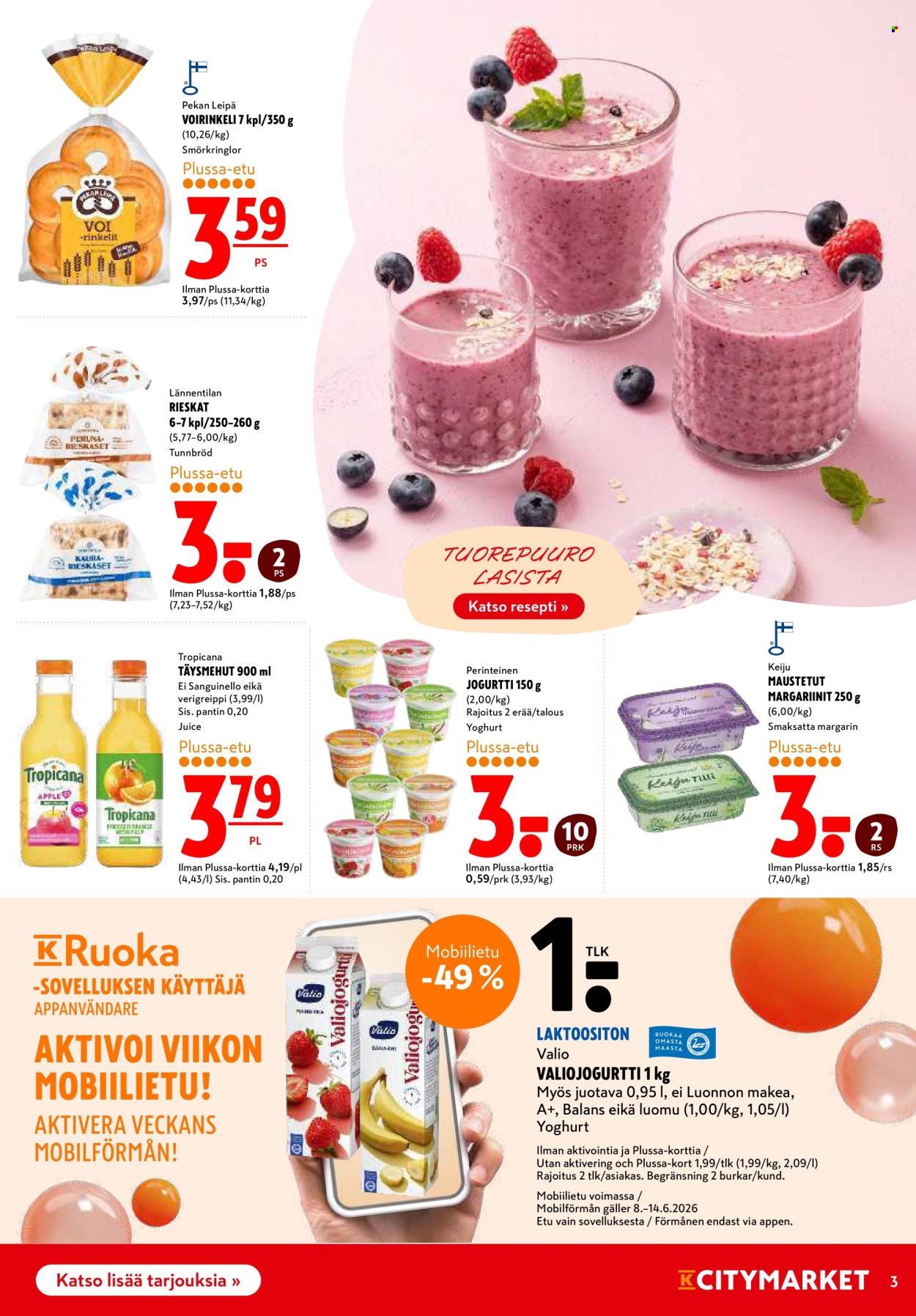 K-citymarket tarjoukset - 11.06.2026 - 14.06.2026. Sivu 3