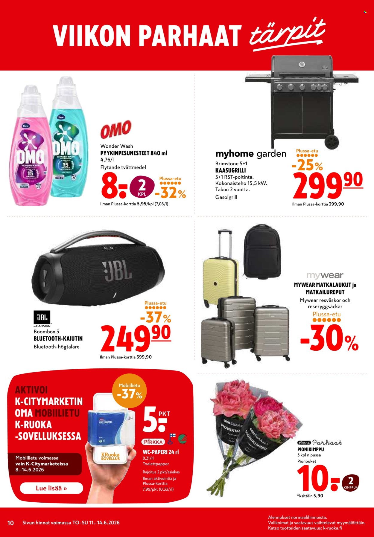 K-citymarket tarjoukset - 11.06.2026 - 14.06.2026. Sivu 10