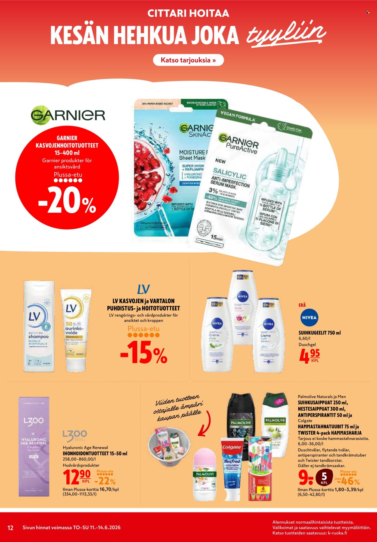 K-citymarket tarjoukset - 11.06.2026 - 14.06.2026. Sivu 12