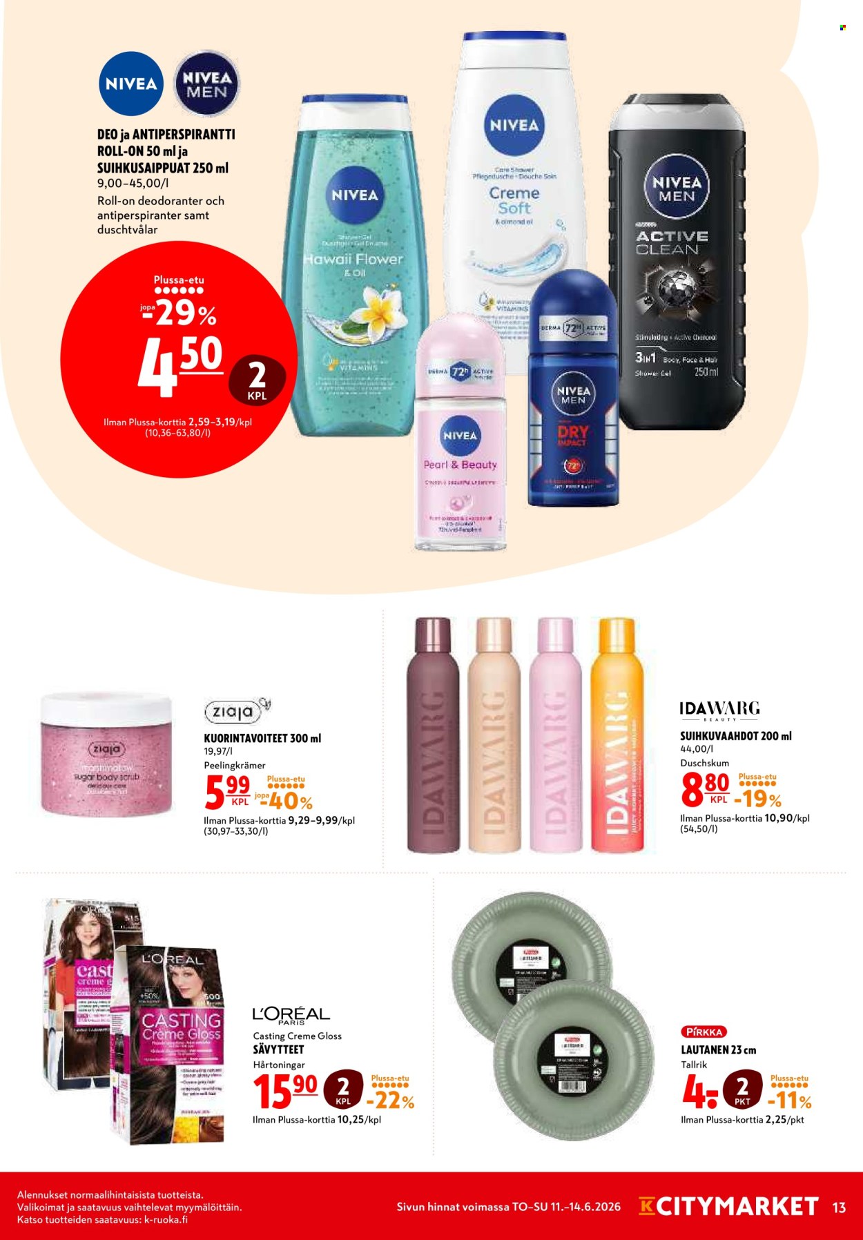K-citymarket tarjoukset - 11.06.2026 - 14.06.2026. Sivu 13