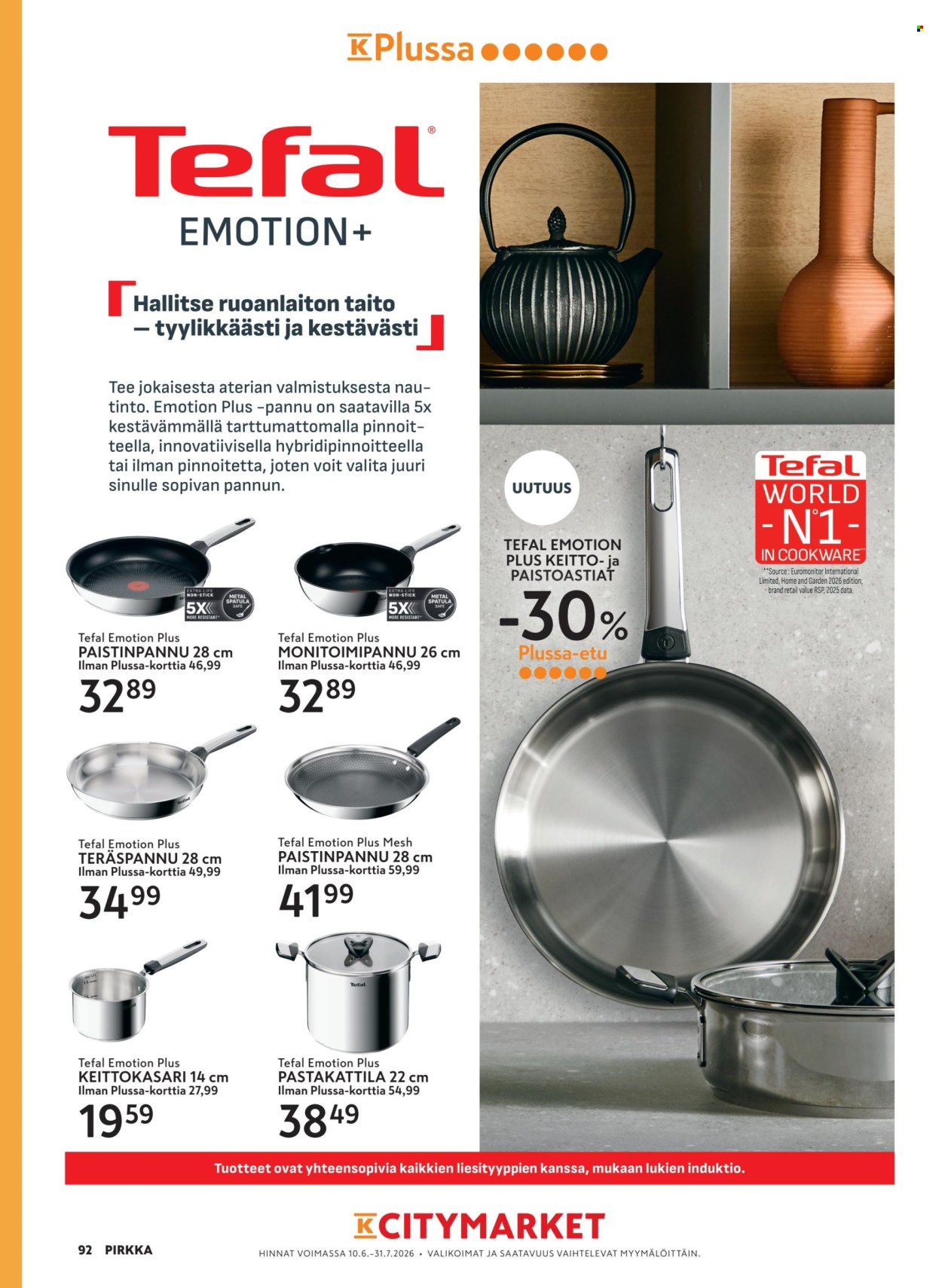 K-Supermarket tarjoukset - 10.06.2026 - 25.08.2026. Sivu 92
