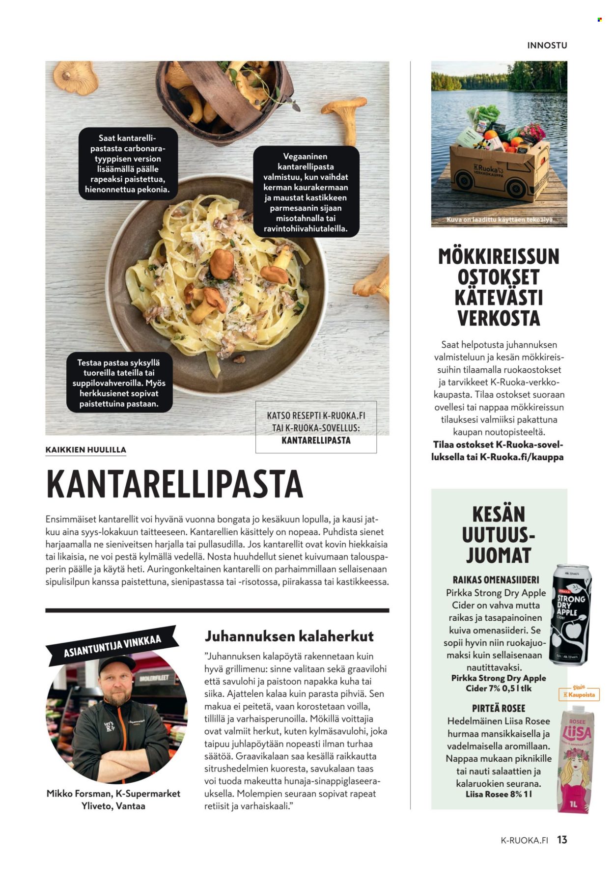 K-market tarjoukset - 10.06.2026 - 25.08.2026. Sivu 13