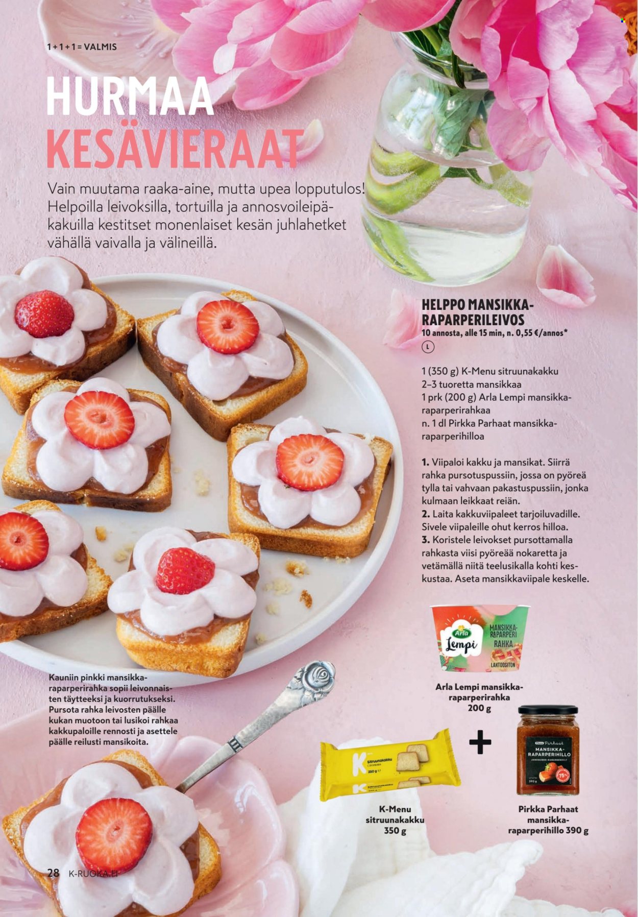 K-market tarjoukset - 10.06.2026 - 25.08.2026. Sivu 28