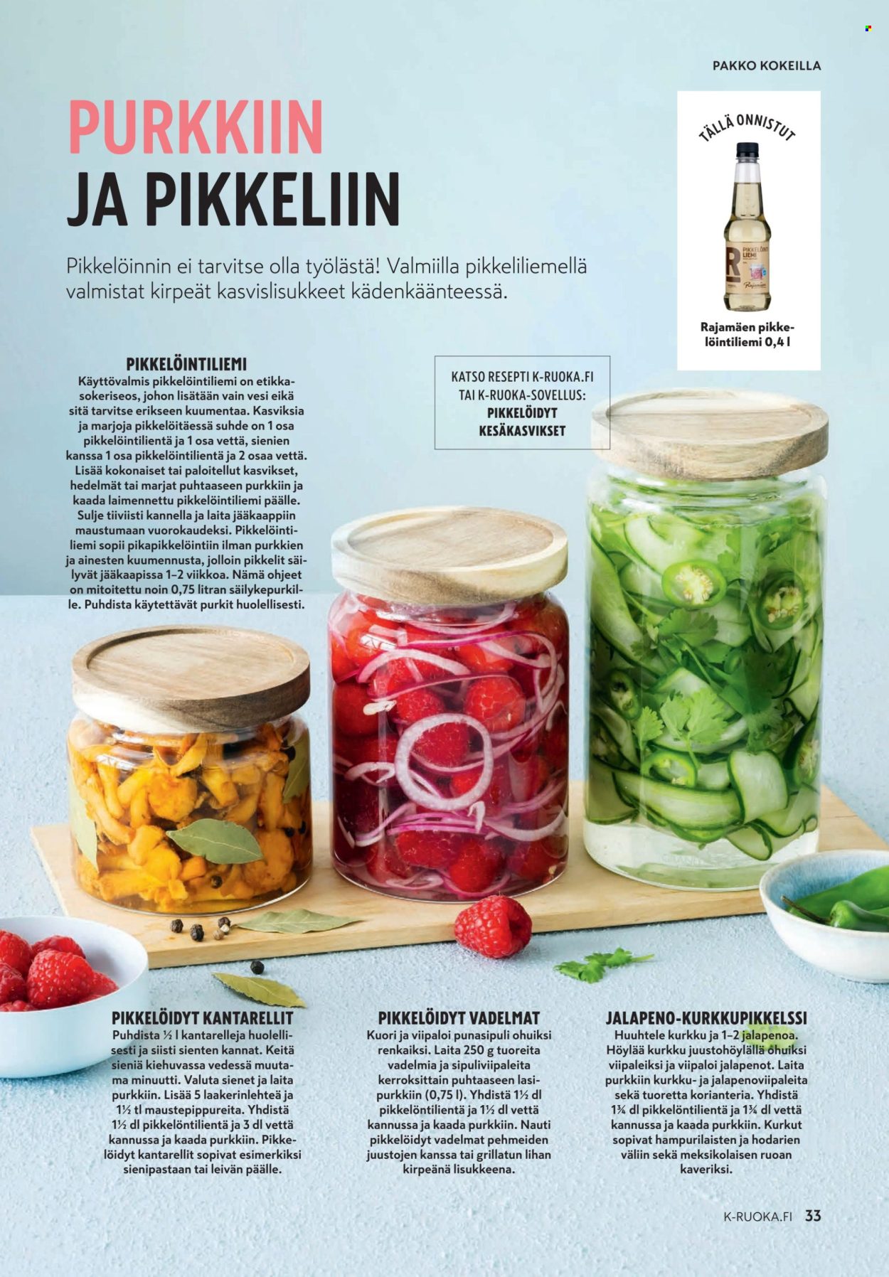 K-market tarjoukset - 10.06.2026 - 25.08.2026. Sivu 33