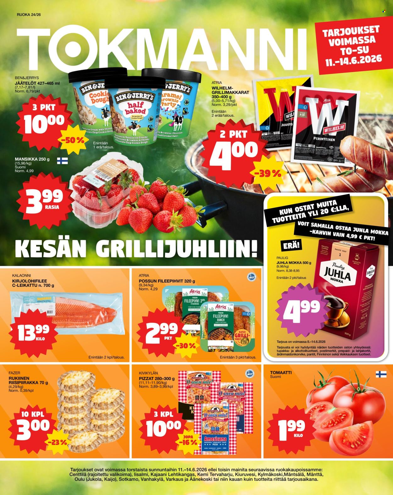 Tokmanni tarjoukset - 11.06.2026 - 14.06.2026. Sivu 1