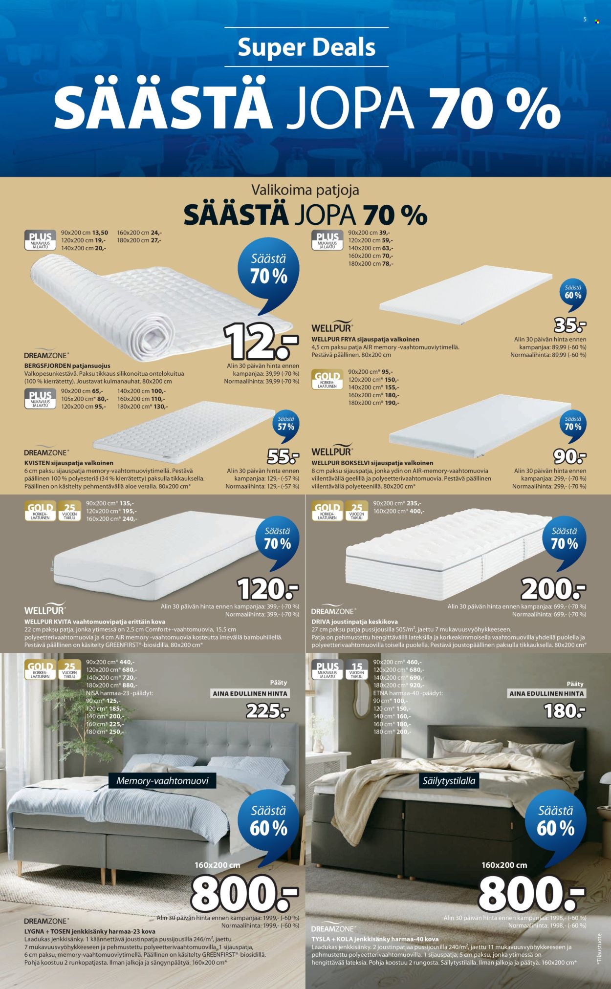 JYSK tarjoukset - 11.06.2026 - 17.06.2026. Sivu 5