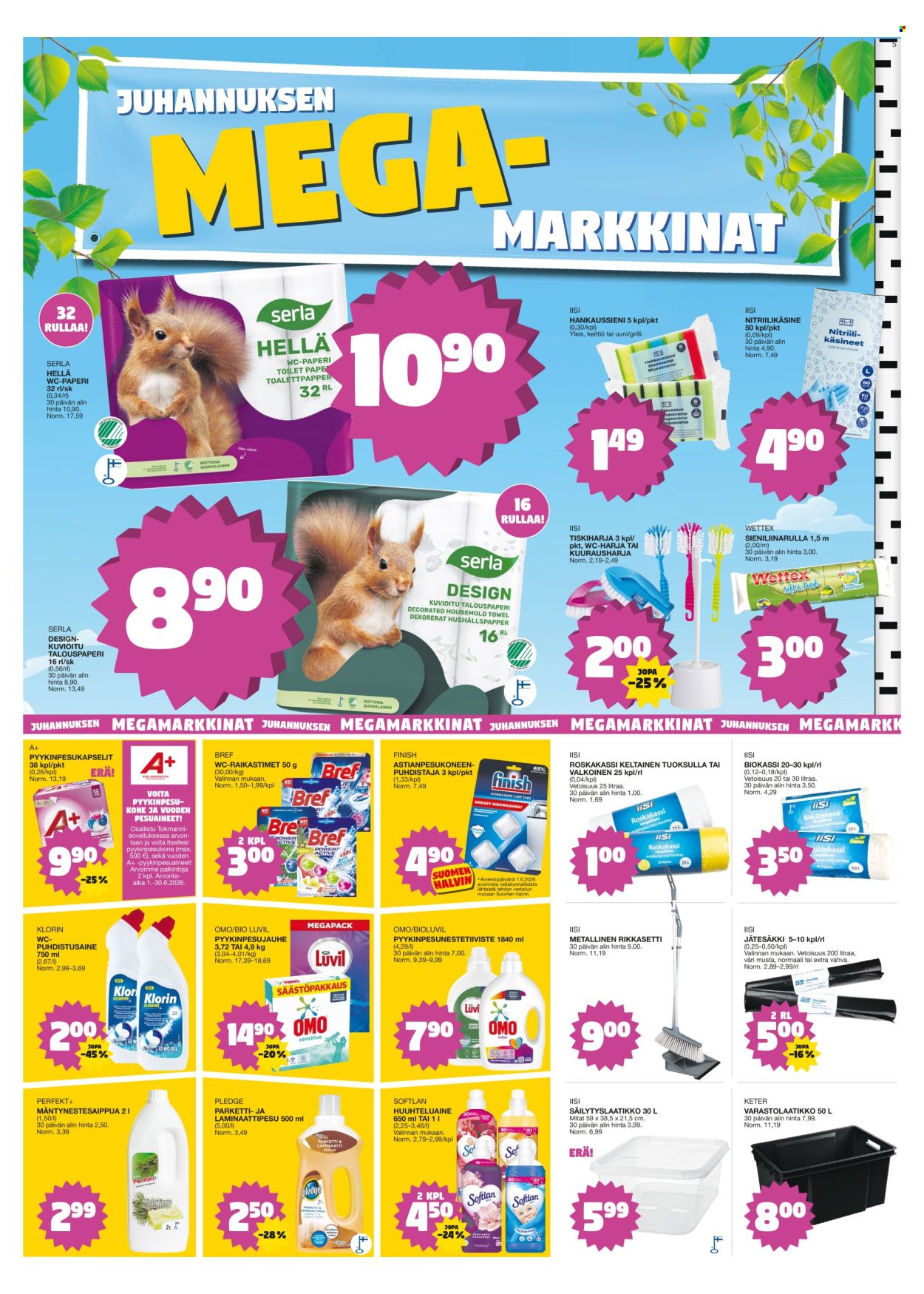 Tokmanni tarjoukset - 15.06.2026 - 21.06.2026. Sivu 5