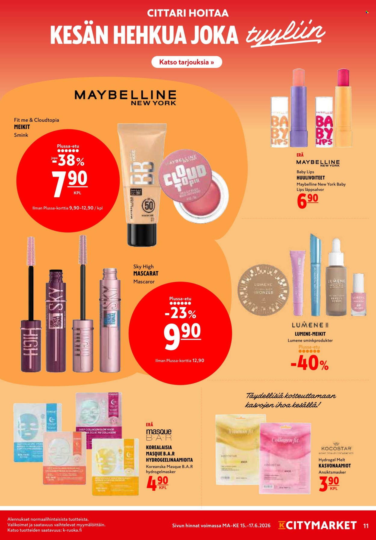 K-citymarket tarjoukset - 15.06.2026 - 17.06.2026. Sivu 11