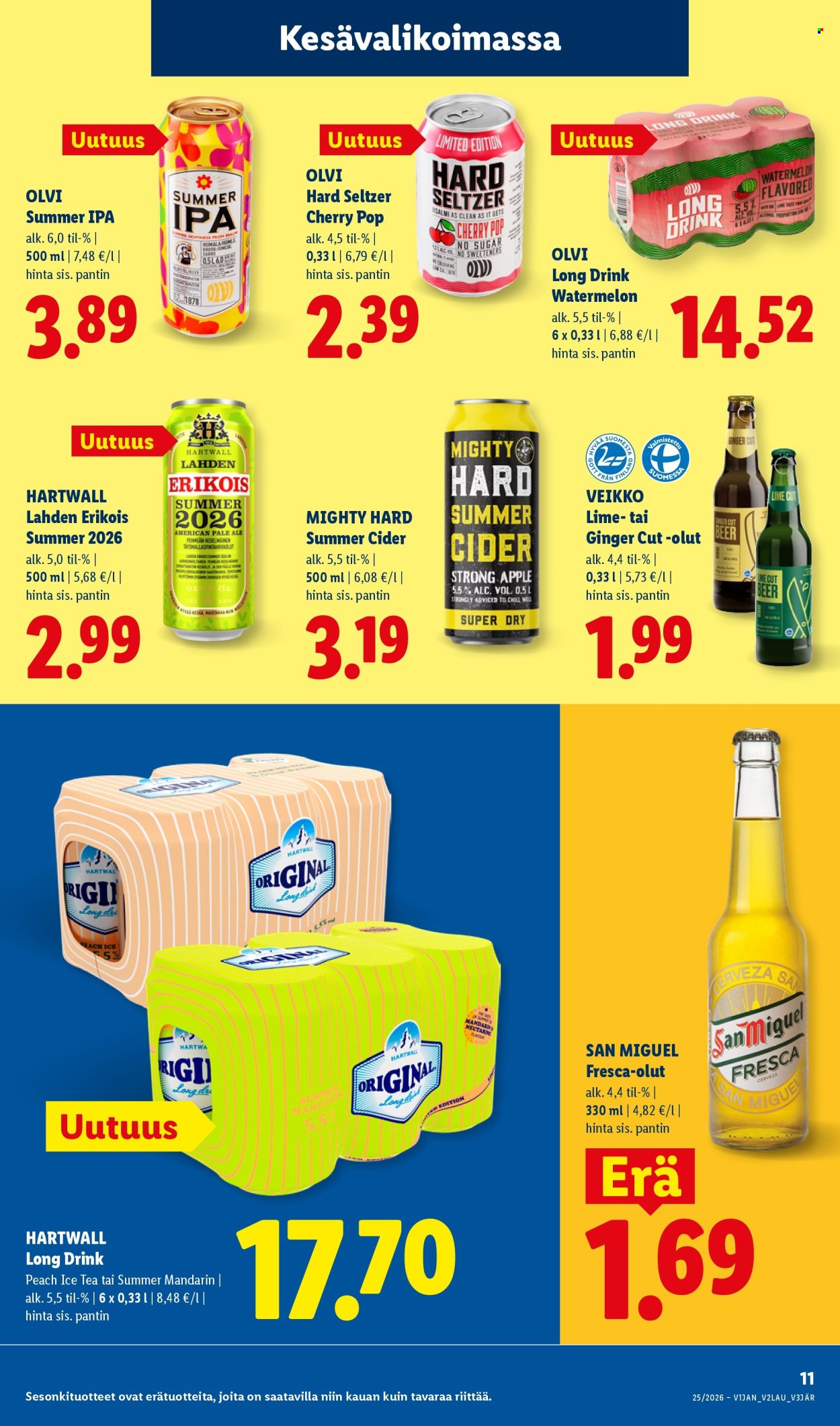 Lidl tarjoukset - 17.06.2026 - 24.06.2026. Sivu 11