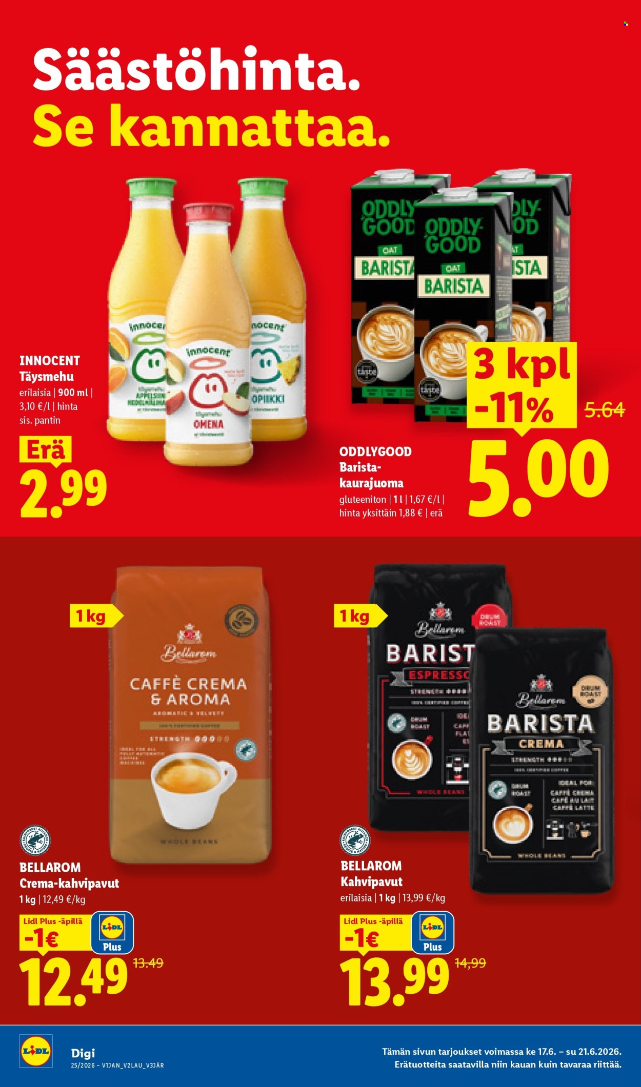 Lidl tarjoukset - 17.06.2026 - 24.06.2026. Sivu 13