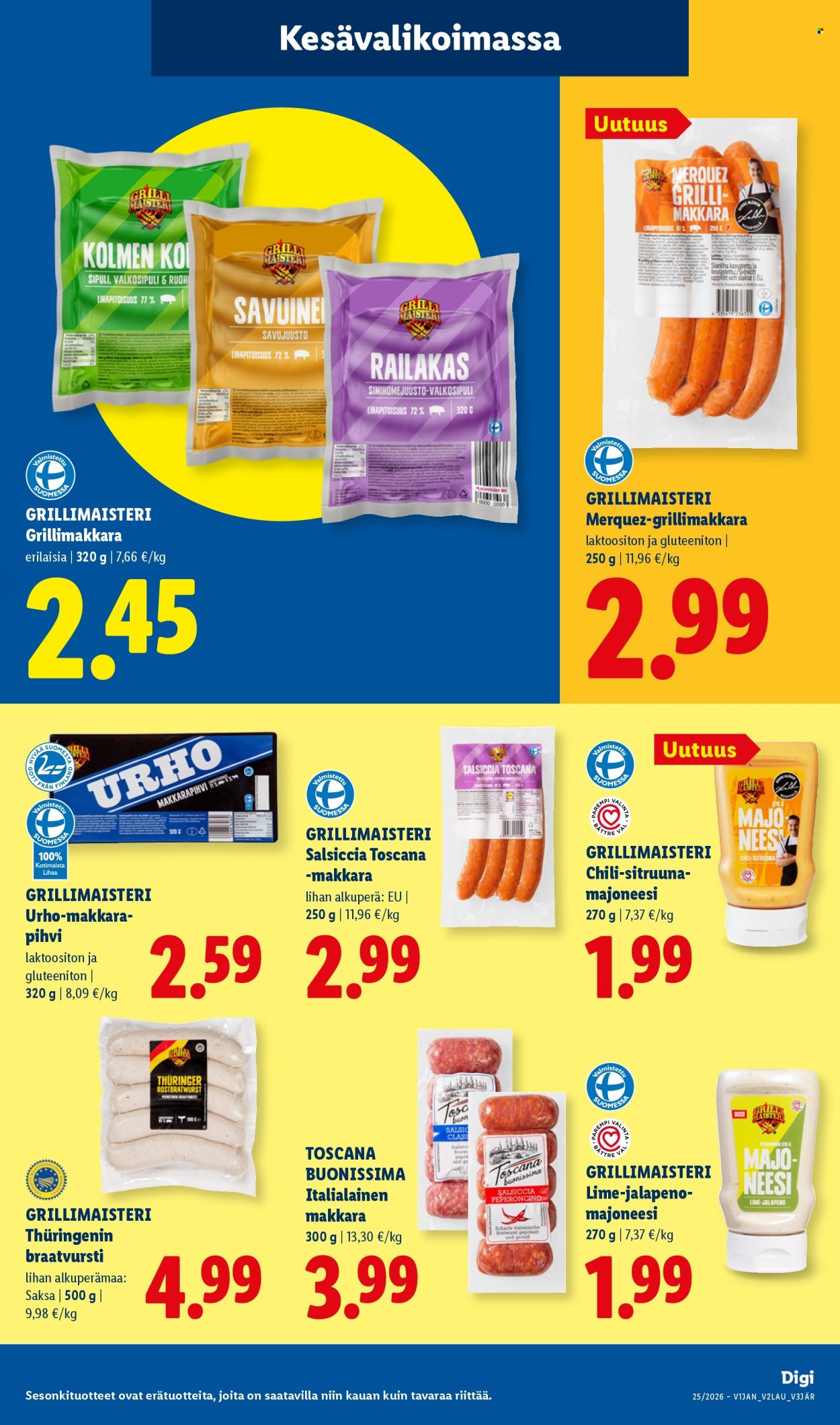 Lidl tarjoukset - 17.06.2026 - 24.06.2026. Sivu 15