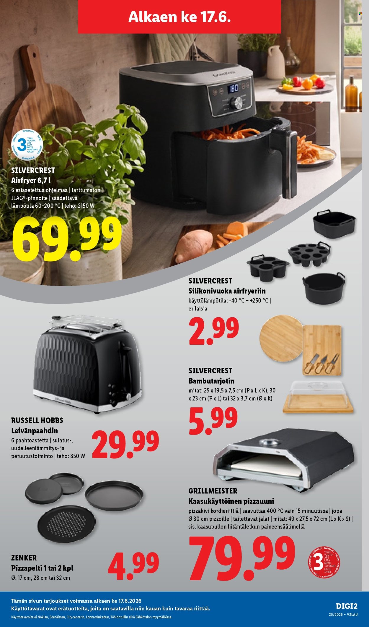 Lidl tarjoukset - 17.06.2026 - 24.06.2026. Sivu 18