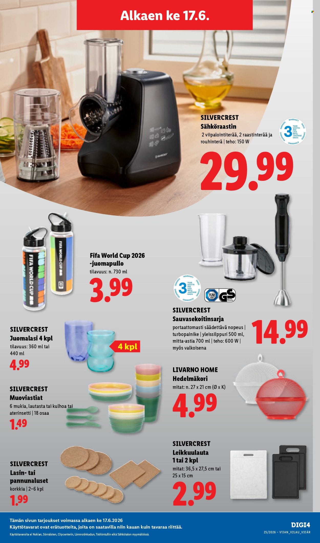 Lidl tarjoukset - 17.06.2026 - 24.06.2026. Sivu 20