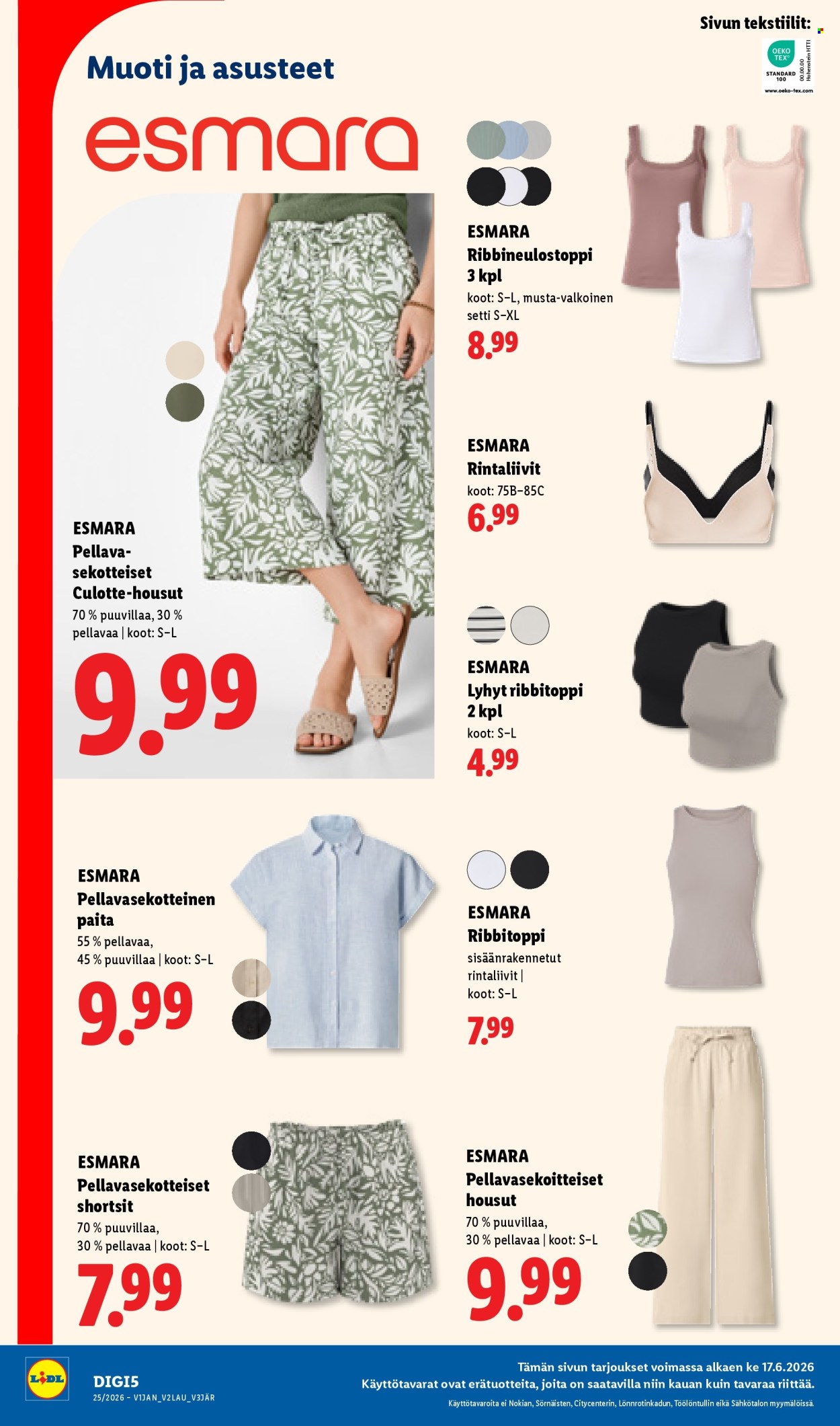 Lidl tarjoukset - 17.06.2026 - 24.06.2026. Sivu 21