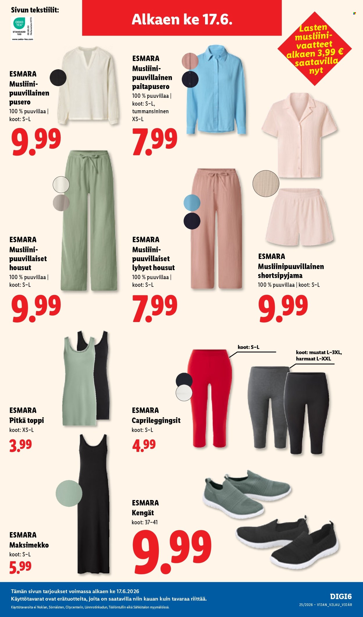 Lidl tarjoukset - 17.06.2026 - 24.06.2026. Sivu 22