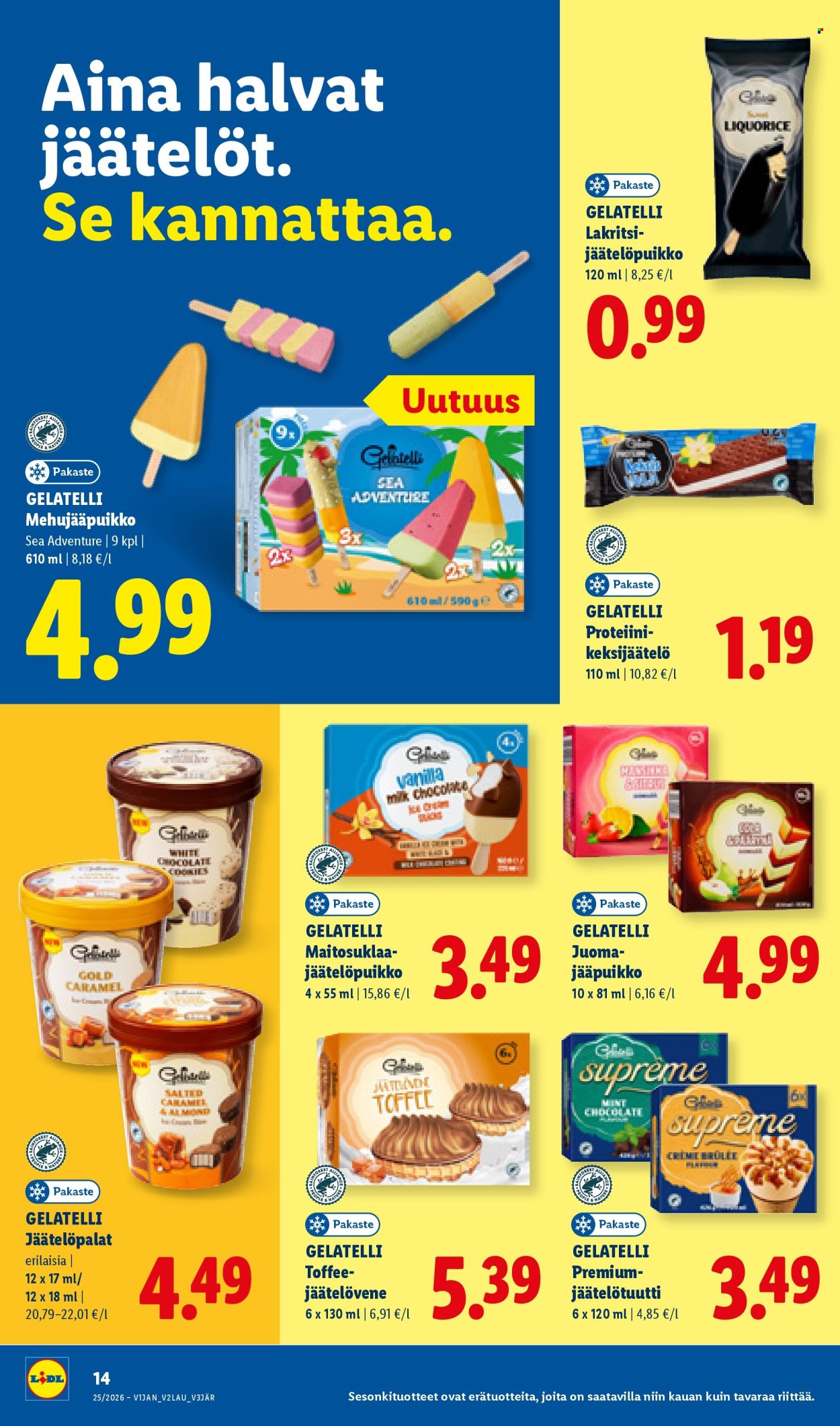 Lidl tarjoukset - 17.06.2026 - 24.06.2026. Sivu 26