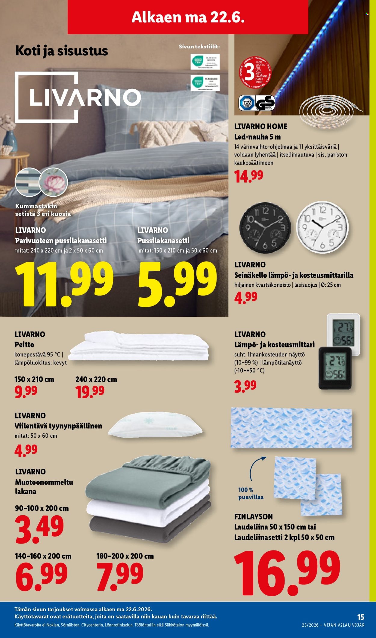 Lidl tarjoukset - 17.06.2026 - 24.06.2026. Sivu 27