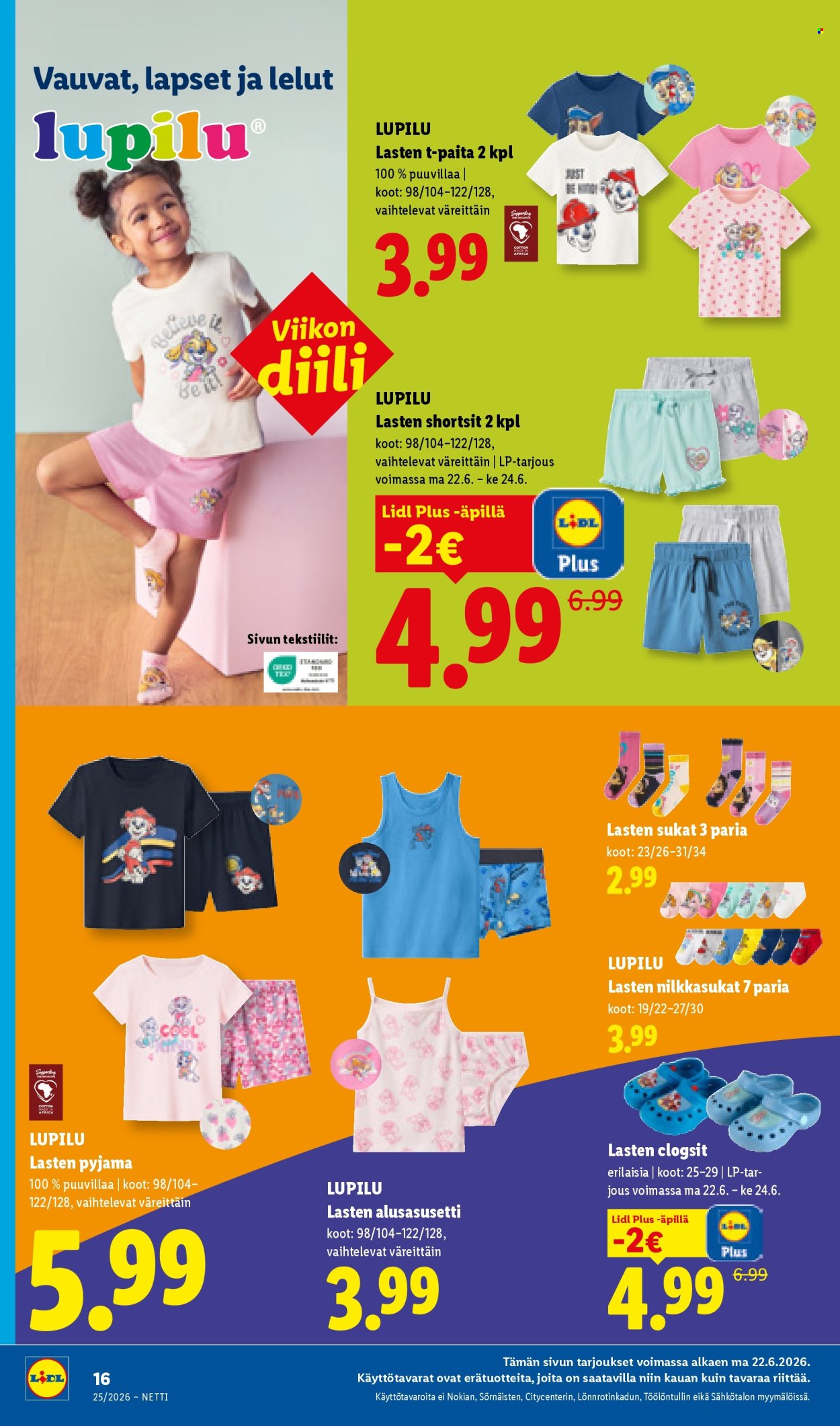 Lidl tarjoukset - 17.06.2026 - 24.06.2026. Sivu 28