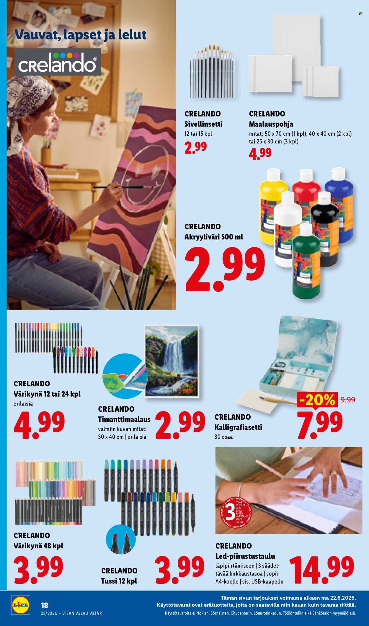 Lidl tarjoukset - 17.06.2026 - 24.06.2026. Sivu 30