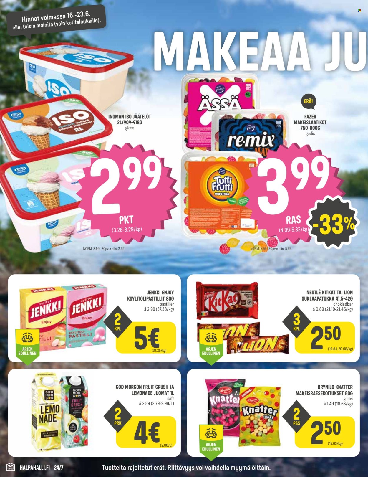 HalpaHalli tarjoukset - 16.06.2026 - 23.06.2026. Sivu 4