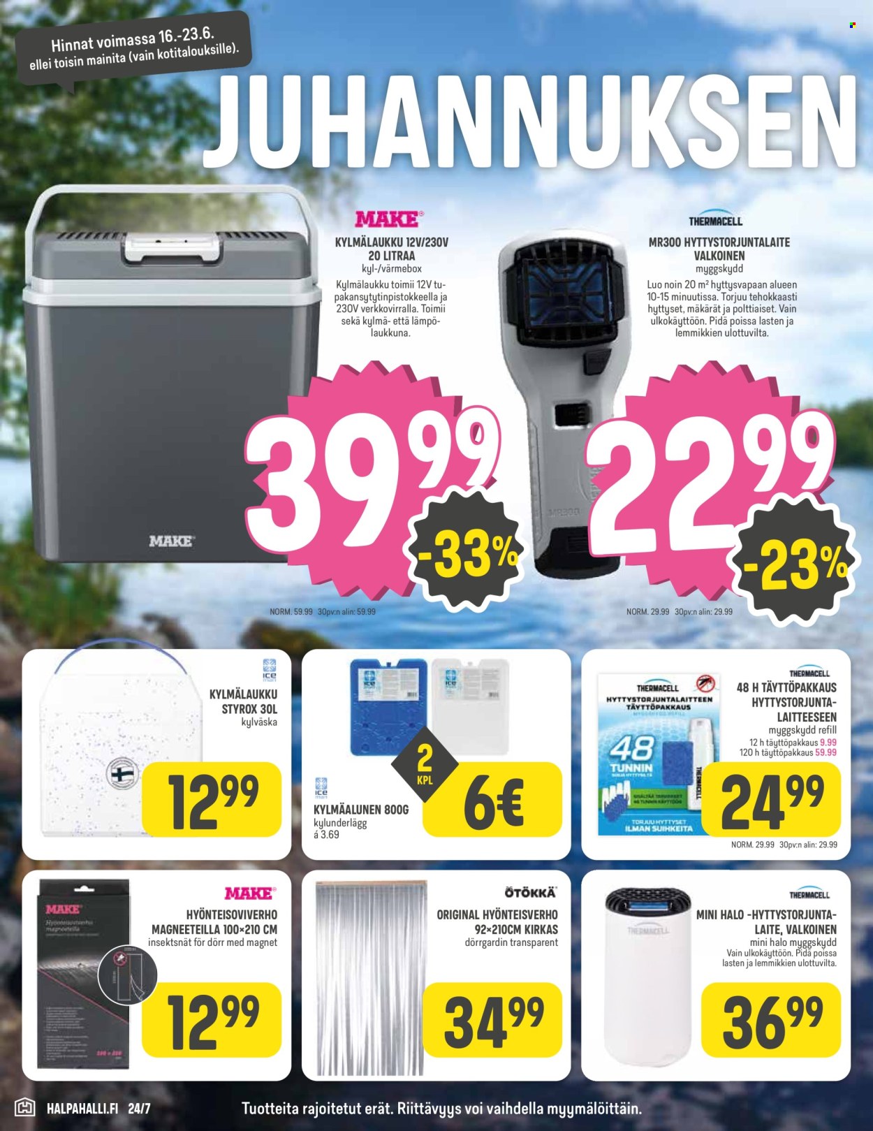 HalpaHalli tarjoukset - 16.06.2026 - 23.06.2026. Sivu 10