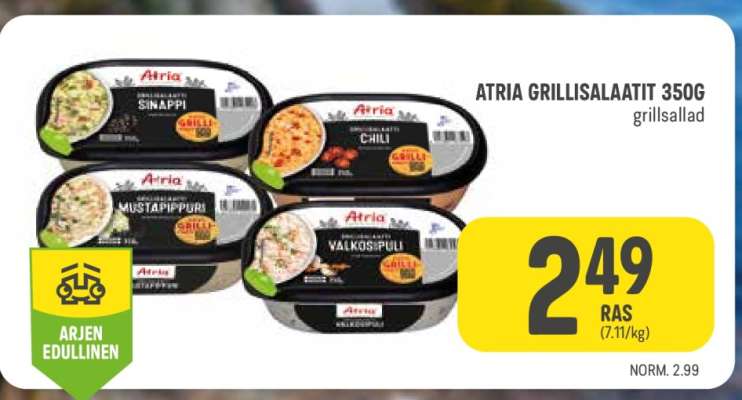 ATRIA GRILLISALAATIT 350G