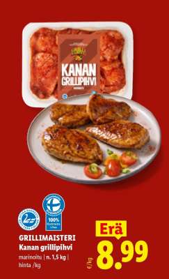 GRILLMAISTERI Kanan grillipihvi
