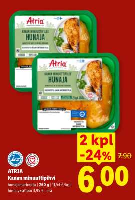 Atria Kanan Minuuttipihvi