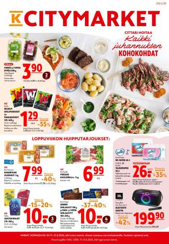 K-citymarket tarjoukset  - 17.06.2026 - 21.06.2026.