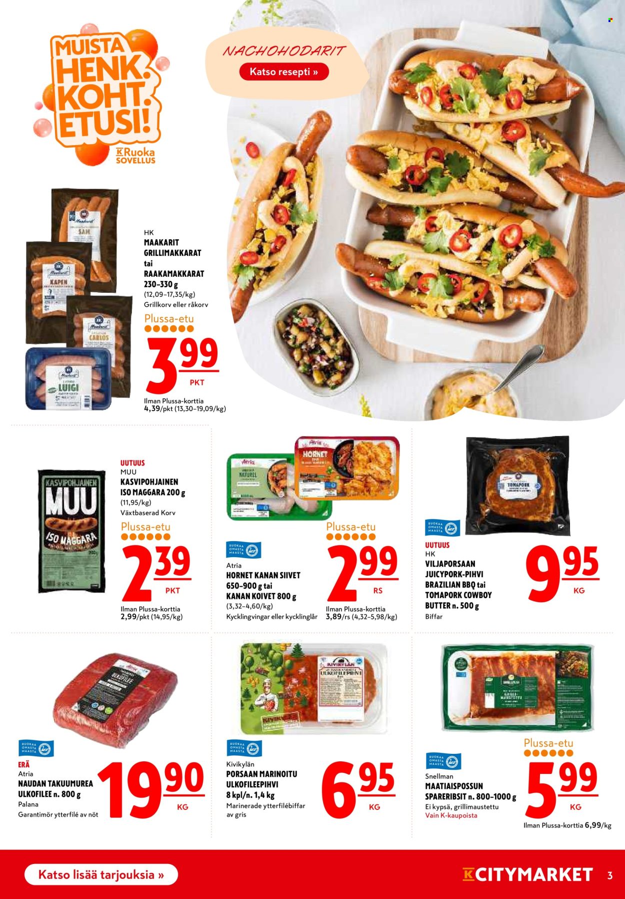 K-citymarket tarjoukset - 17.06.2026 - 21.06.2026. Sivu 3