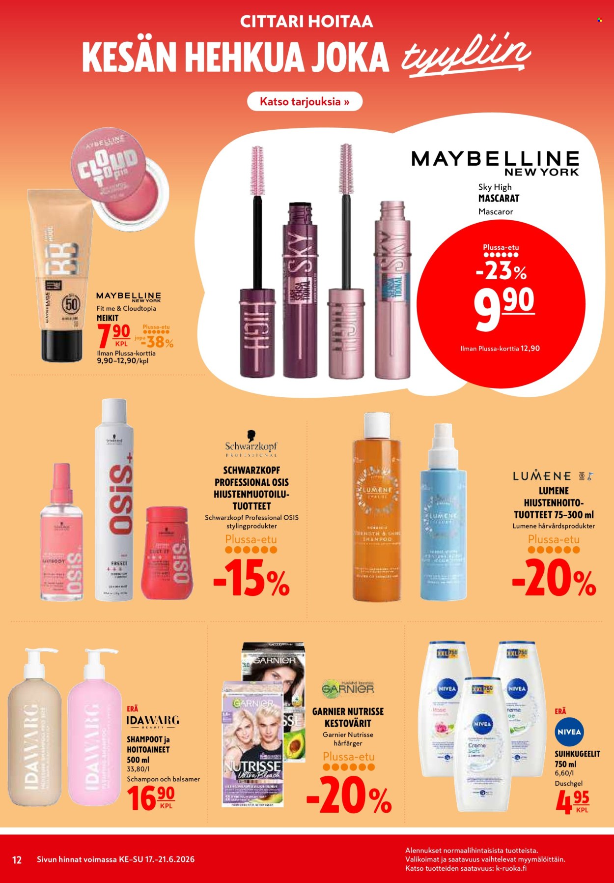 K-citymarket tarjoukset - 17.06.2026 - 21.06.2026. Sivu 12