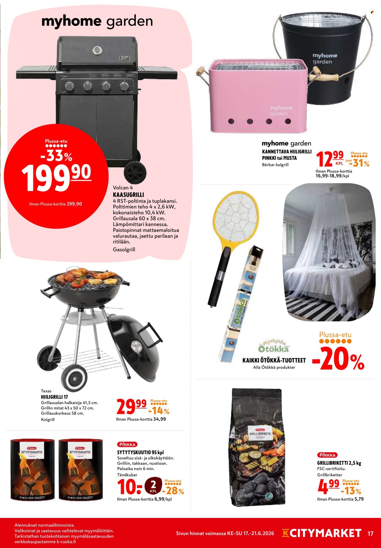 K-citymarket tarjoukset - 17.06.2026 - 21.06.2026. Sivu 17