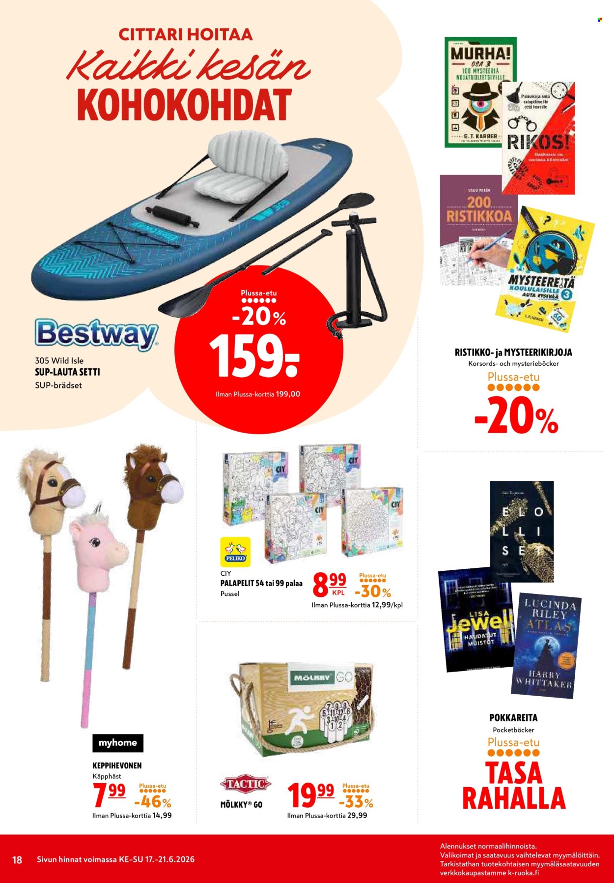 K-citymarket tarjoukset - 17.06.2026 - 21.06.2026. Sivu 18