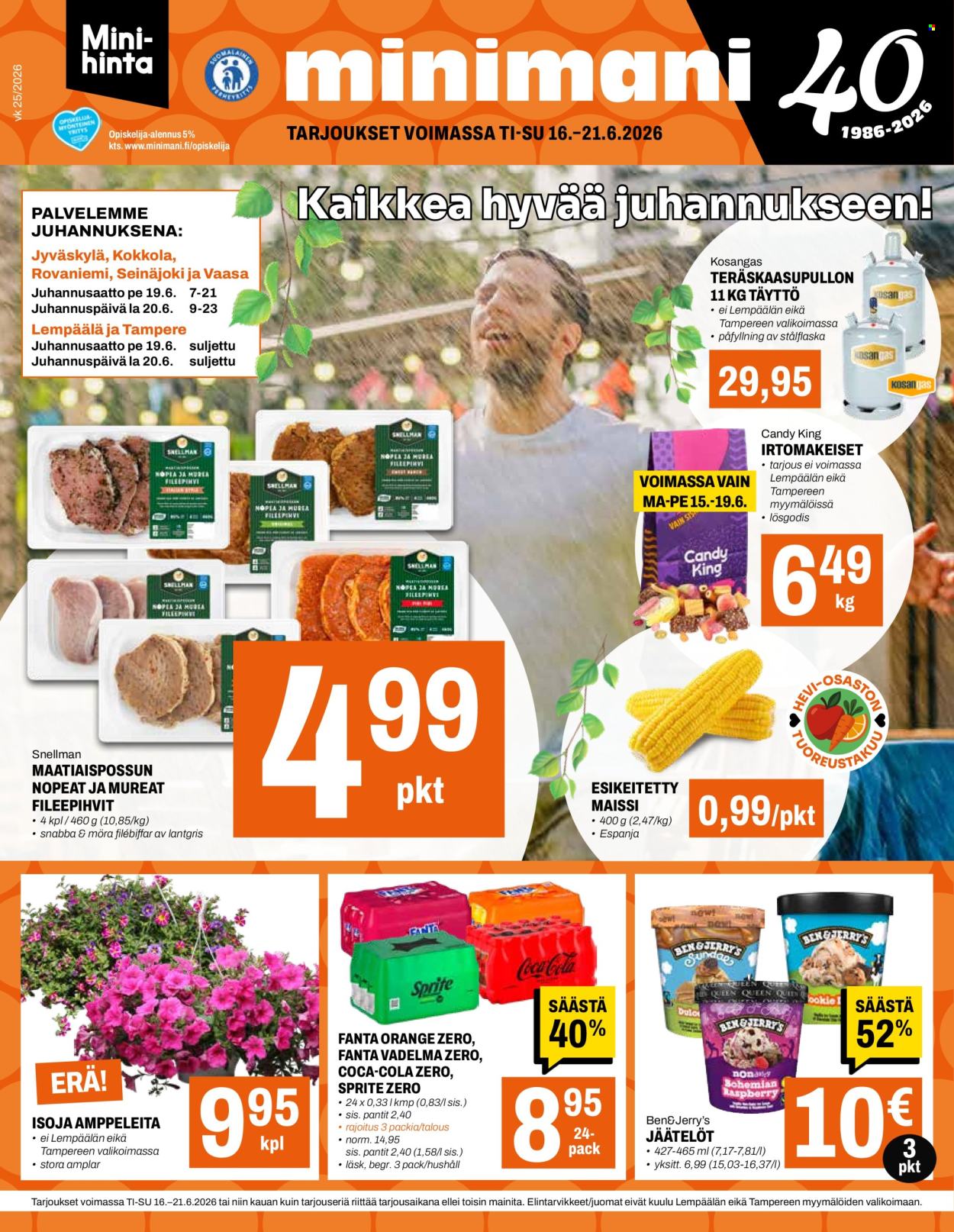 Minimani tarjoukset - 16.06.2026 - 21.06.2026. Sivu 1