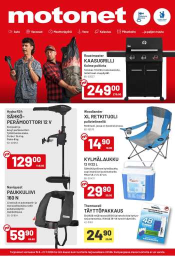 Motonet tarjoukset  - 15.06.2026 - 21.06.2026.