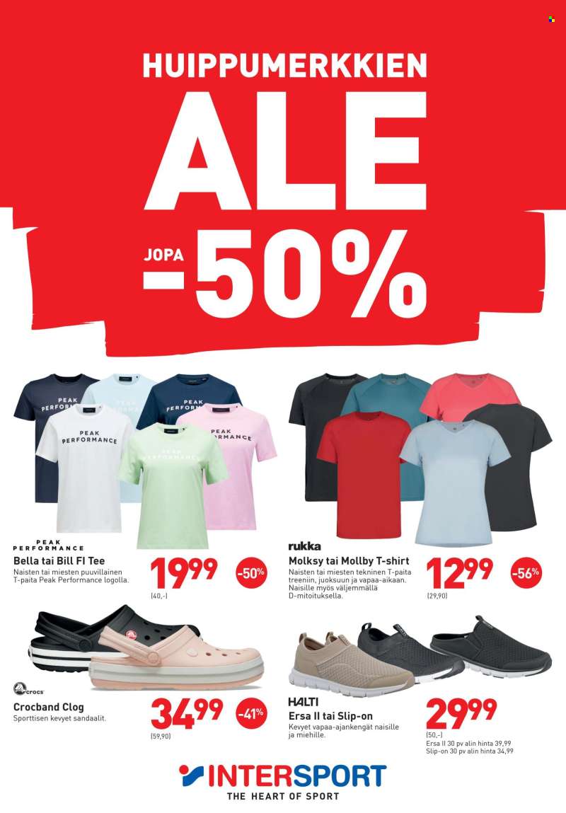 Intersport tarjoukset  - 18.06.2026 - 05.07.2026.