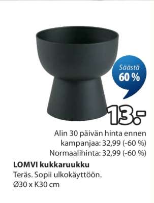 LOMVI kukkaruukku