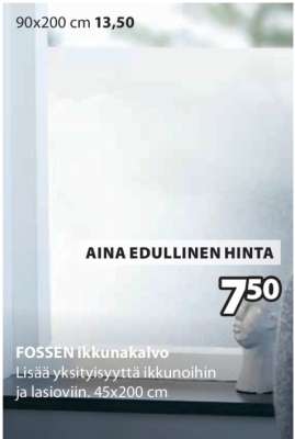 FOSSEN ikkunakalvo