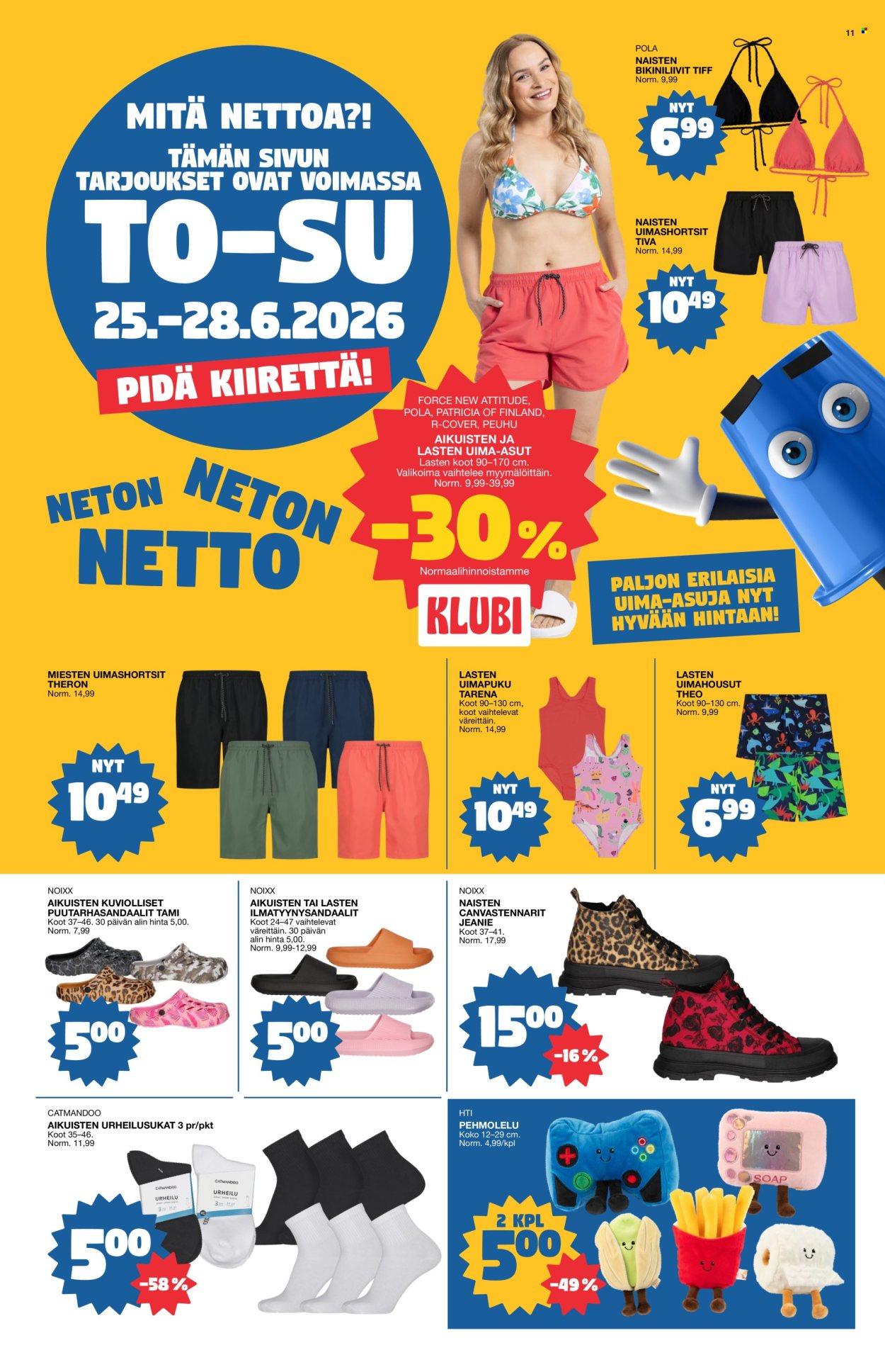 Tokmanni tarjoukset - 22.06.2026 - 28.06.2026. Sivu 11