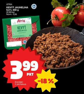 ATRIA KEVYT JAUHELIHA