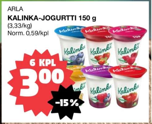 ARLA KALINKA-JOGURTTI 150 g