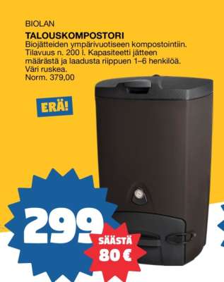 BIOLAN TALOUSKOMPOSTORI