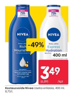 Kosteusvoide Nivea